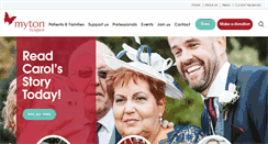 Desktop Screenshot of mytonhospice.org